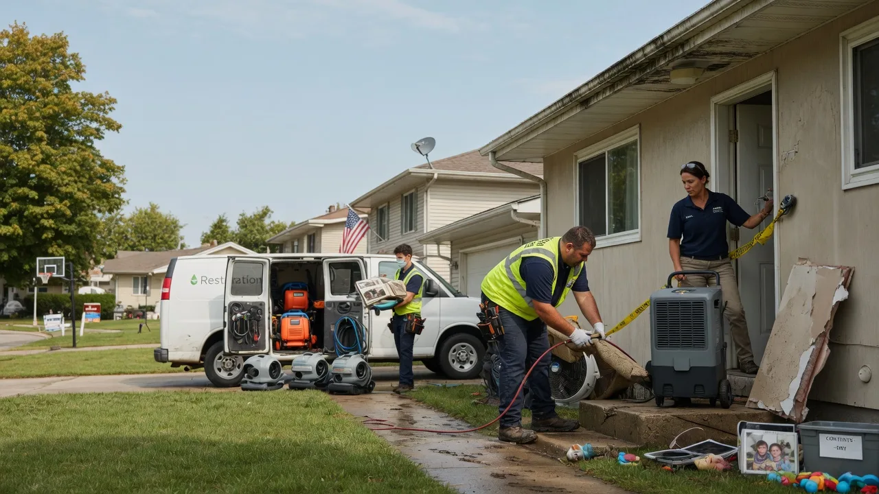 Water Damage Restoration in Erwinna, PA near me